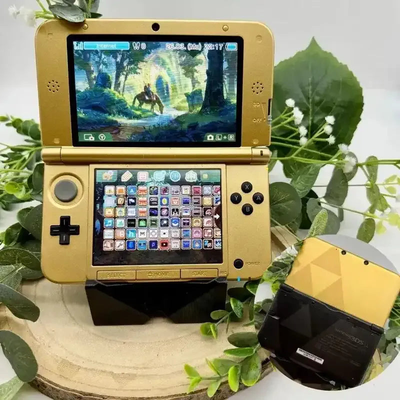 Nintendo 3DS XL Zelda gemodded - 3DSRenew