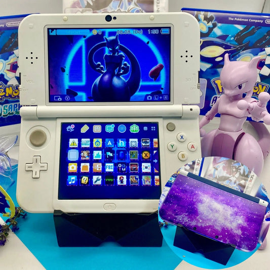 New Nintendo 3DS XL white Galaxy