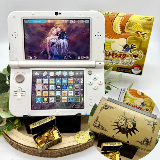 New Nintendo 3DS XL white Zelda