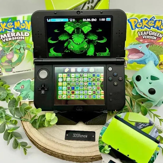 New Nintendo 3DS XL Limette gemoddet - 3DSRenew