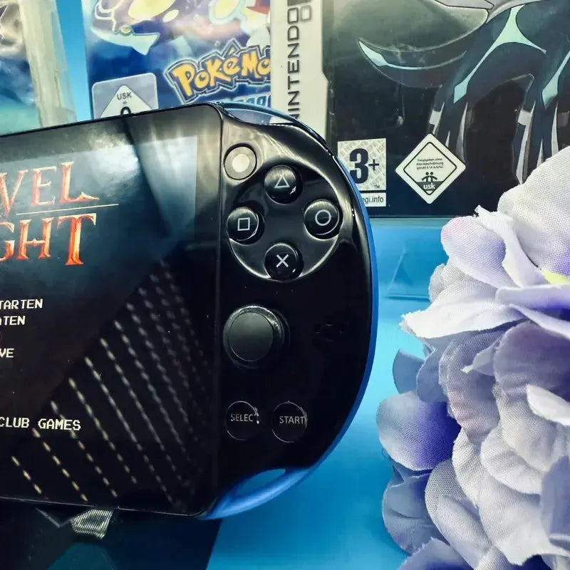 PS Vita 2000 in blau schwarz