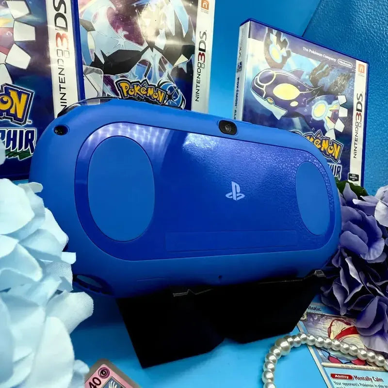 PS Vita 2000 in blau schwarz