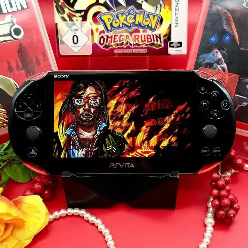 PS Vita 2000 in schwarz rot