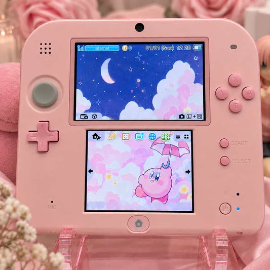 Nintendo 2DS komplett rosa